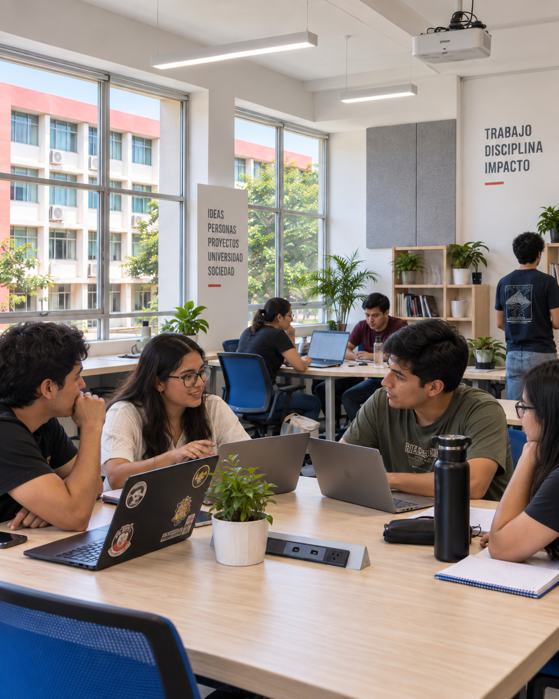 Propuesta 09: Coworking estudiantil en funcionamiento
