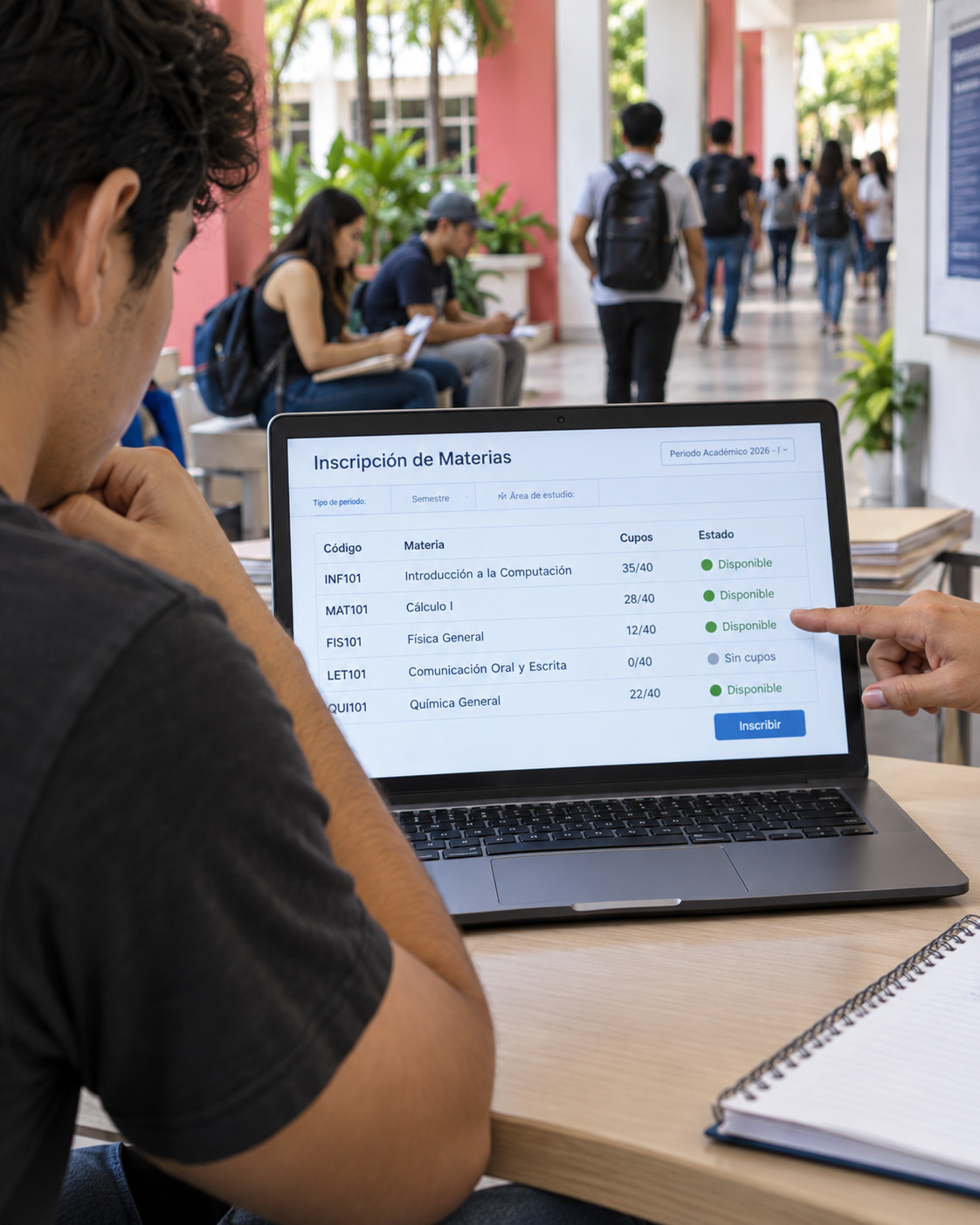 Propuesta 12: Cupos e inscripciones transparentes