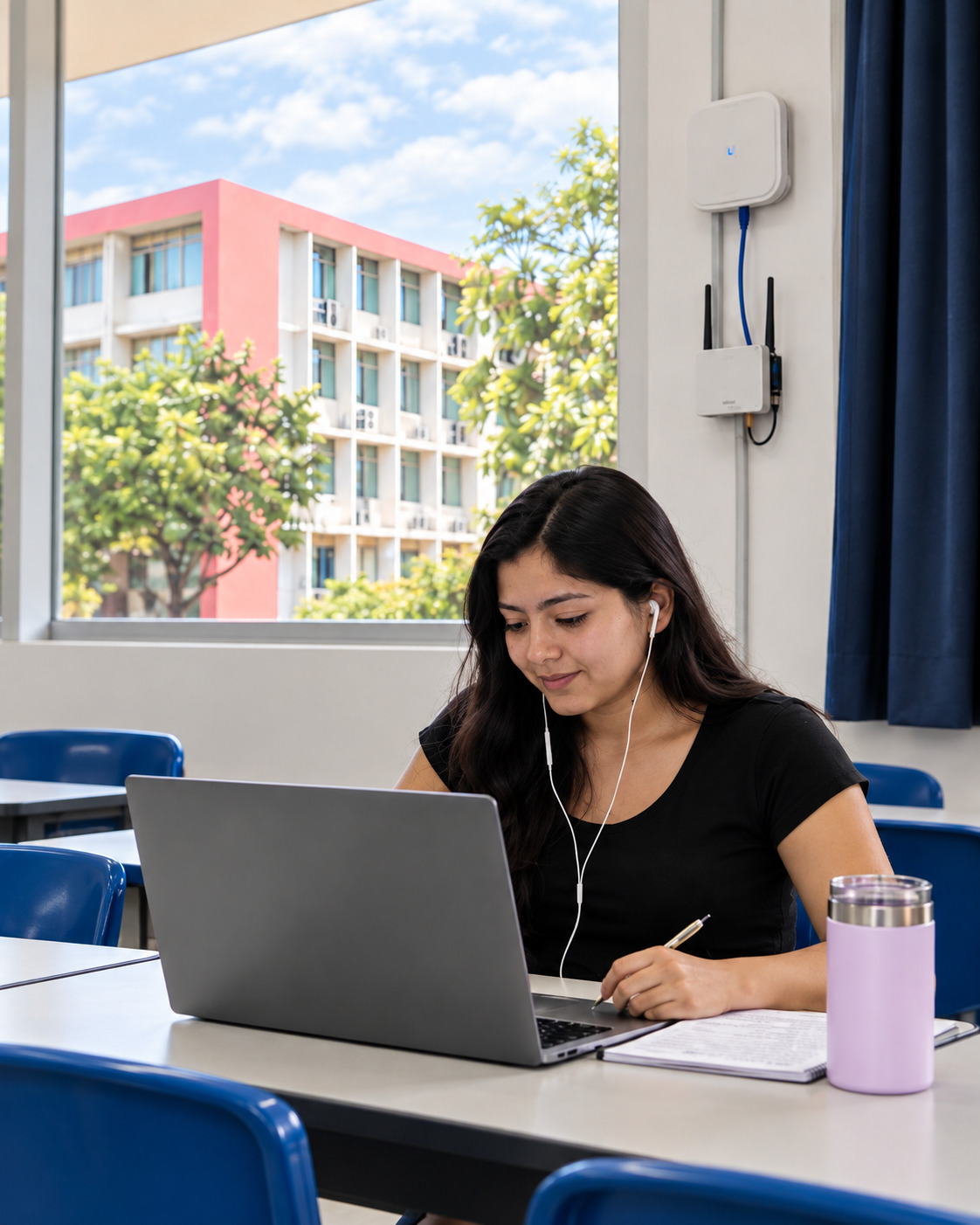 Propuesta 01: Wi‑Fi 5G dedicado para estudiantes
